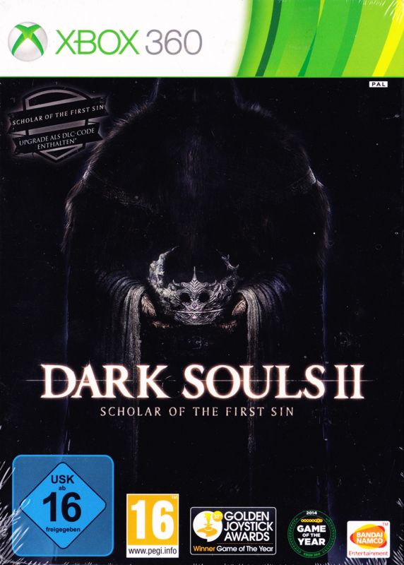 Dark Souls II: Scholar of the First Sin box art for Xbox 360